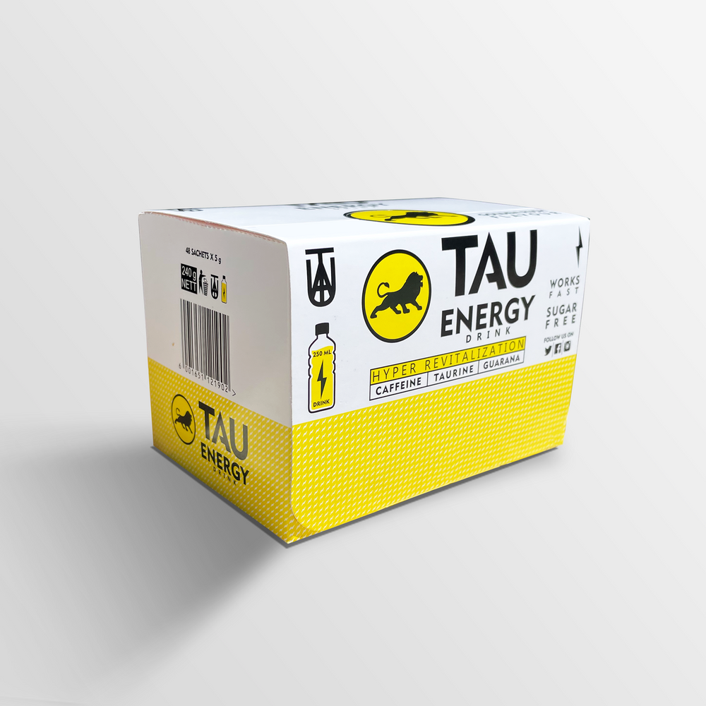 
                  
                    TAU Energy Drink 48 Sachets Display Box
                  
                